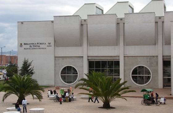 Biblioteca pública El Tintal — cliente de Servihidráulicos SAS, mantenimiento hidráulico en Bogotá